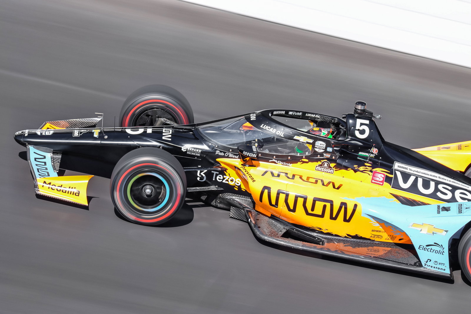 Windy Conditions Tested Drivers on Fast Friday at Indianapolis