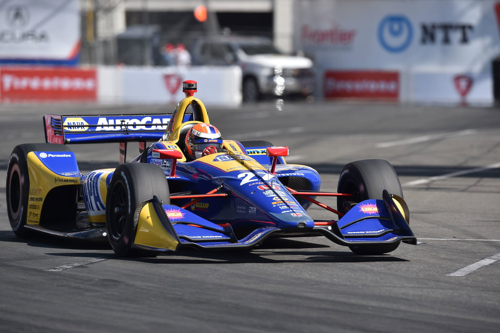 Rossi rises to the fore in final Long Beach practice