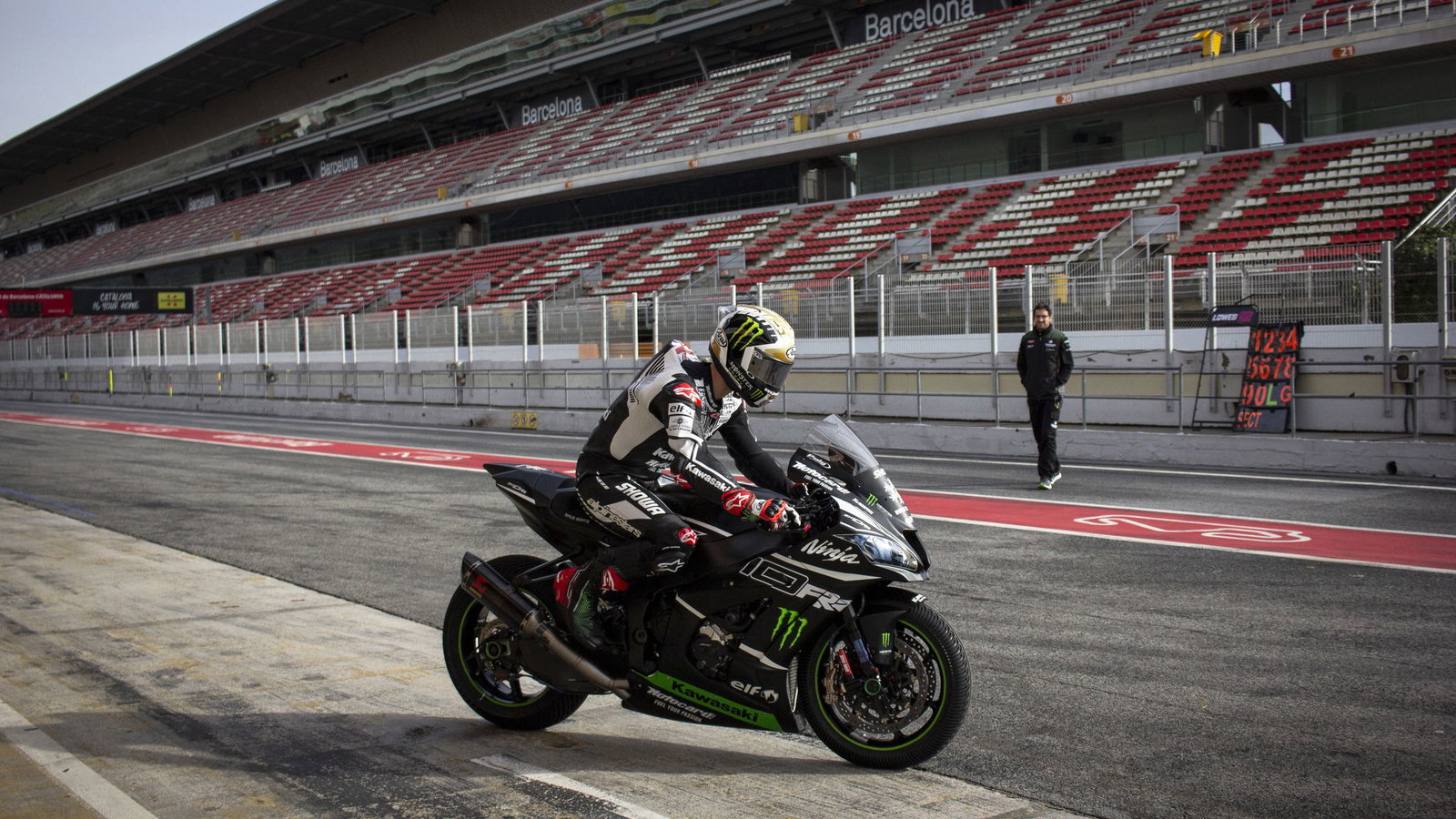Jonathan Rea, Kawasaki Racing Team, Circuit de Catalunya,