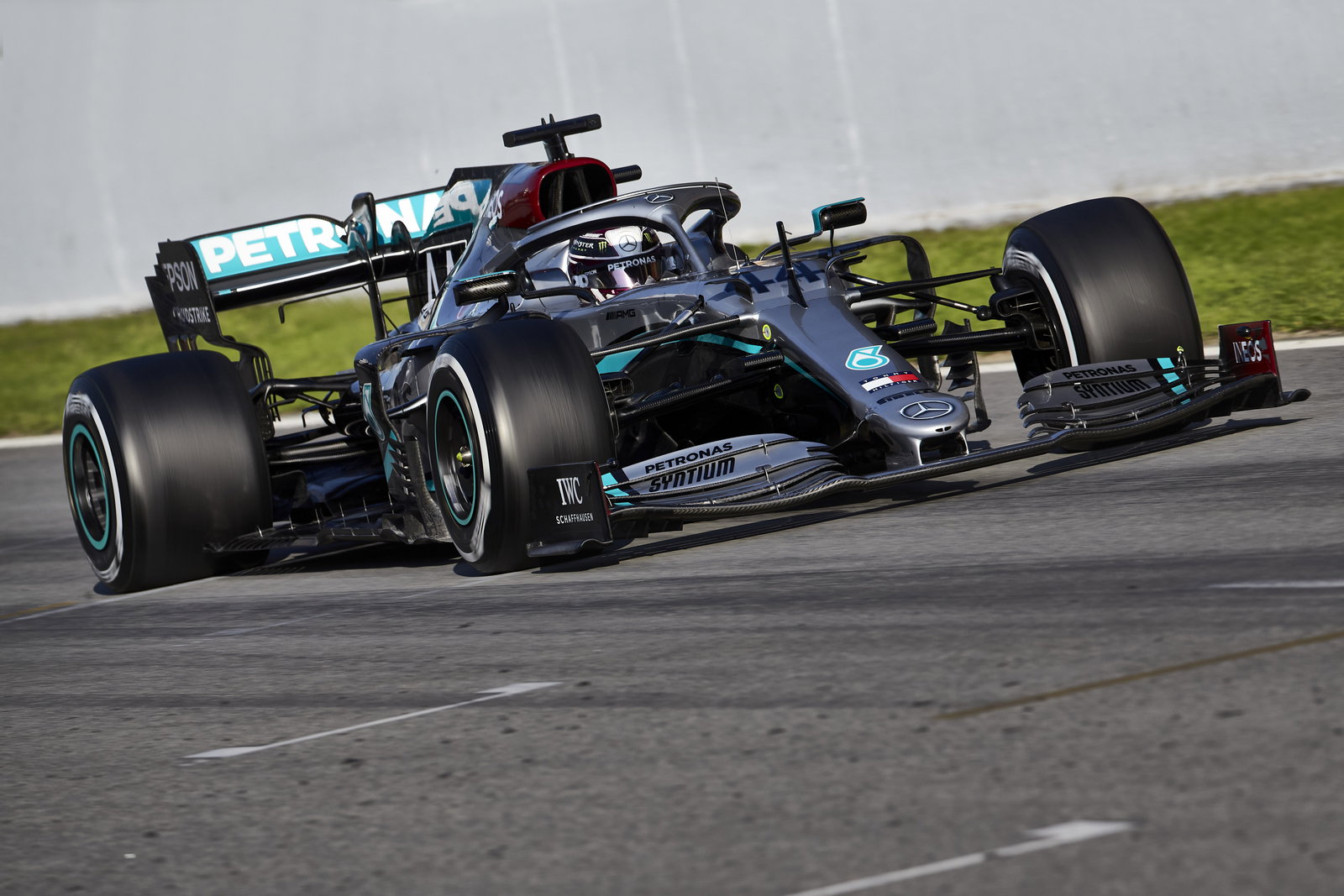 Perez quickest on second morning as Mercedes steering causes intrigue
