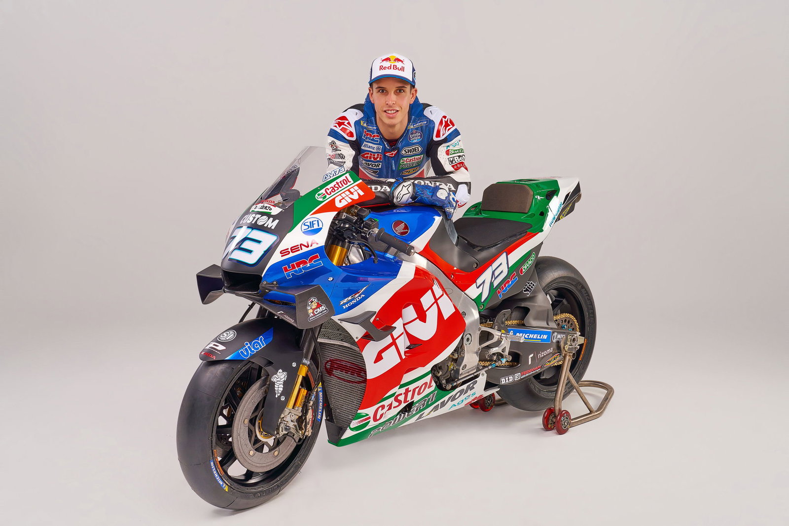 FIRST LOOK: Alex Marquez in LCR Honda MotoGP colours