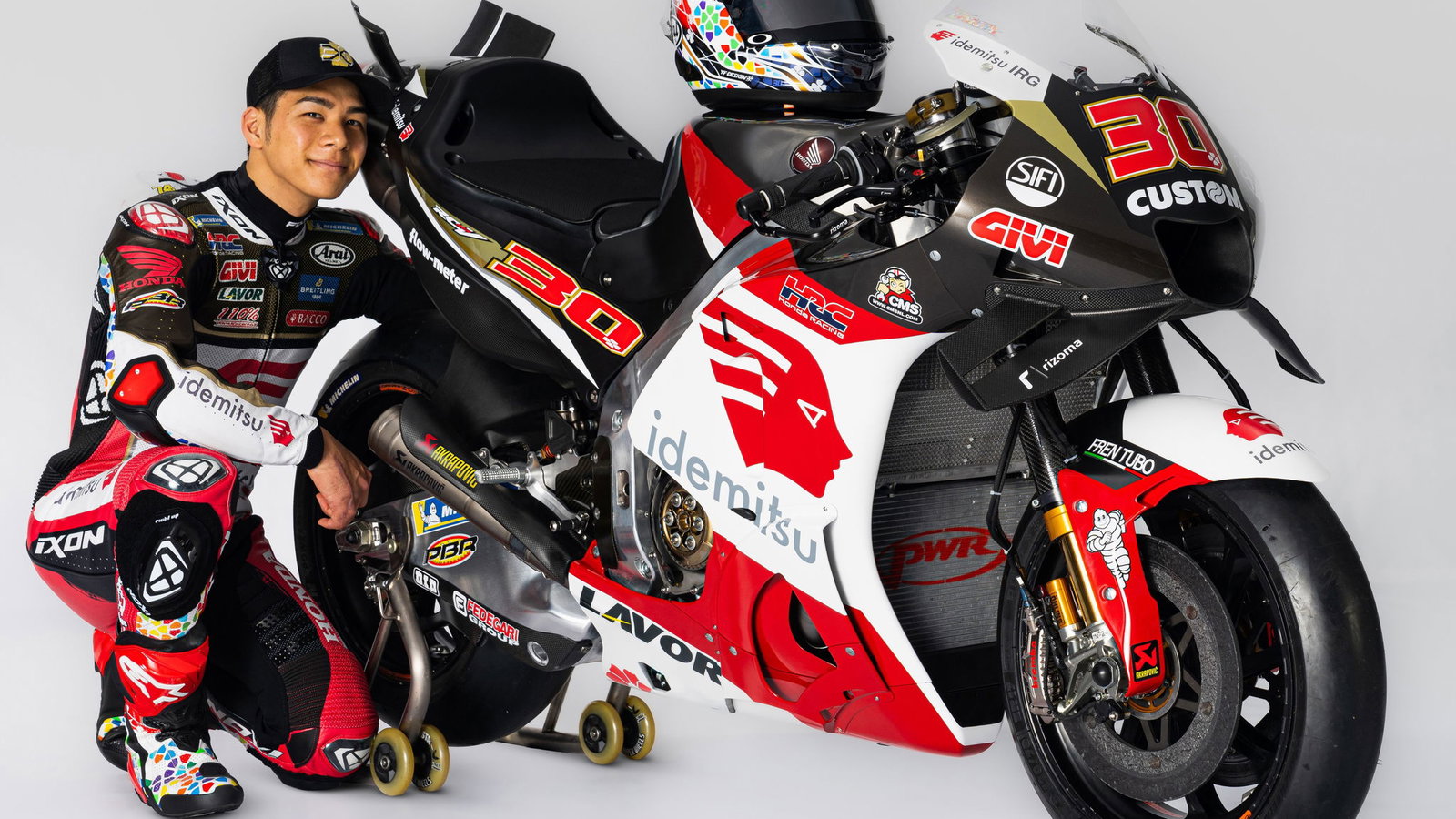Takaaki Nakagami with 2023 LCR Honda.