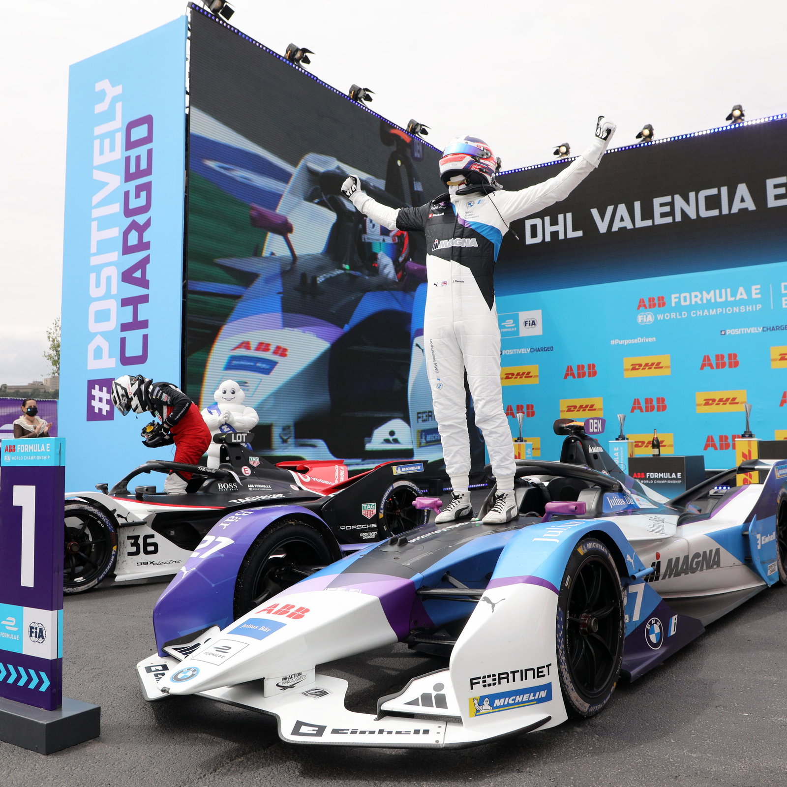 Dennis converts pole into maiden Formula E victory in Valencia E-Prix