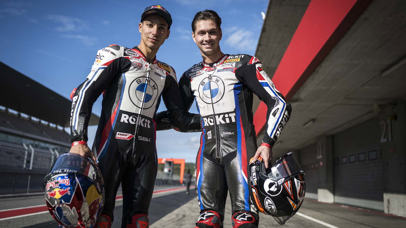 Toprak Razgatlioglu and Michael Van Der Mark, BMW WorldSBK Portimao 2023