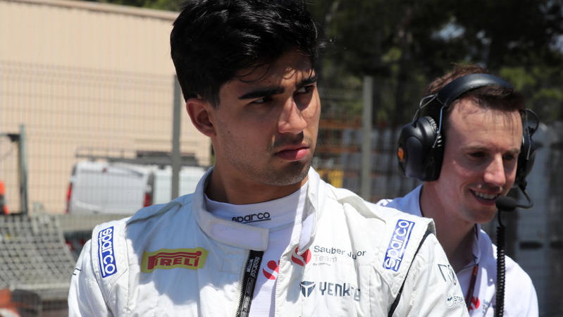 Juan Manuel Correa, Sauber Junior Team, F2,