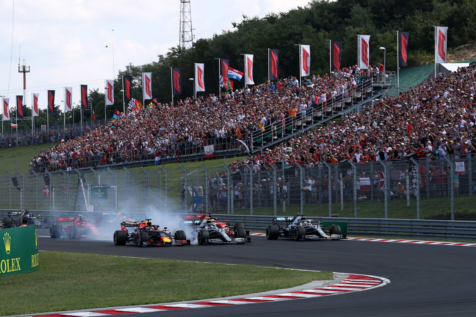 Formula 1 Hungarian Grand Prix - Starting Grid