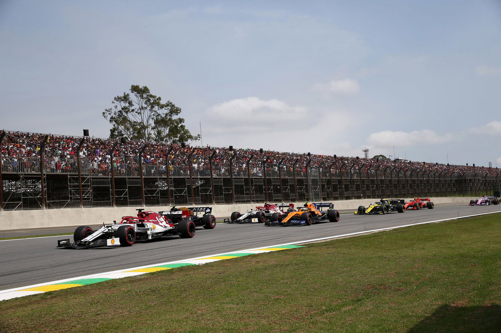 Verstappen wins Brazilian GP, Gasly P2 after frantic finish