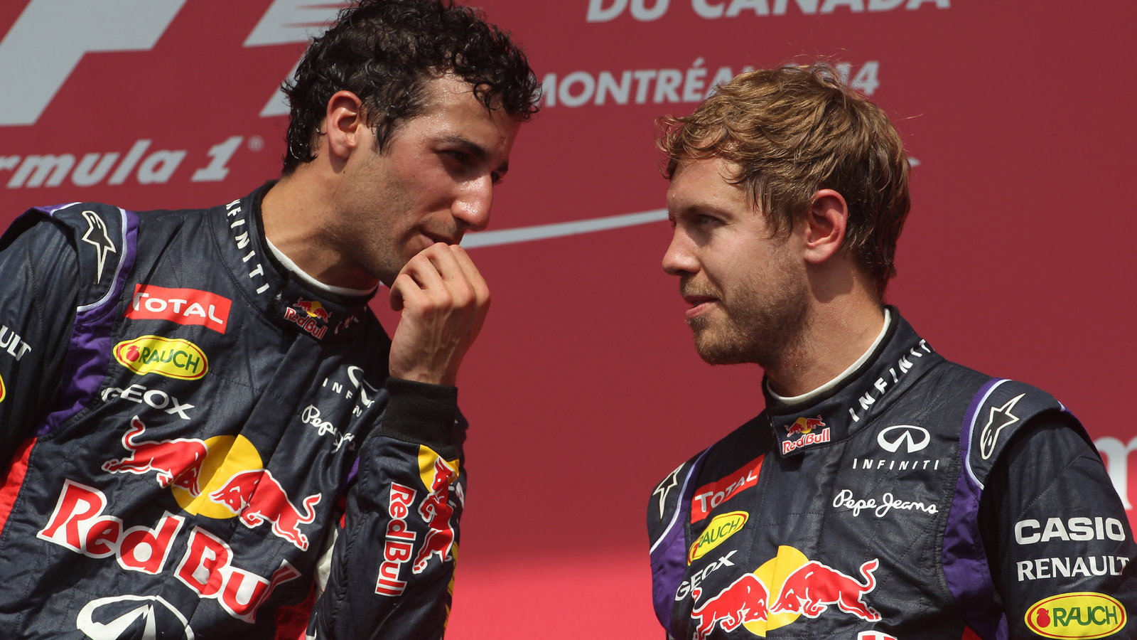 Daniel Ricciardo, Sebastian Vettel, Red Bull,