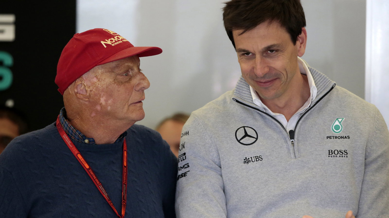 Niki Lauda, Toto Wolff, Mercedes, F1,