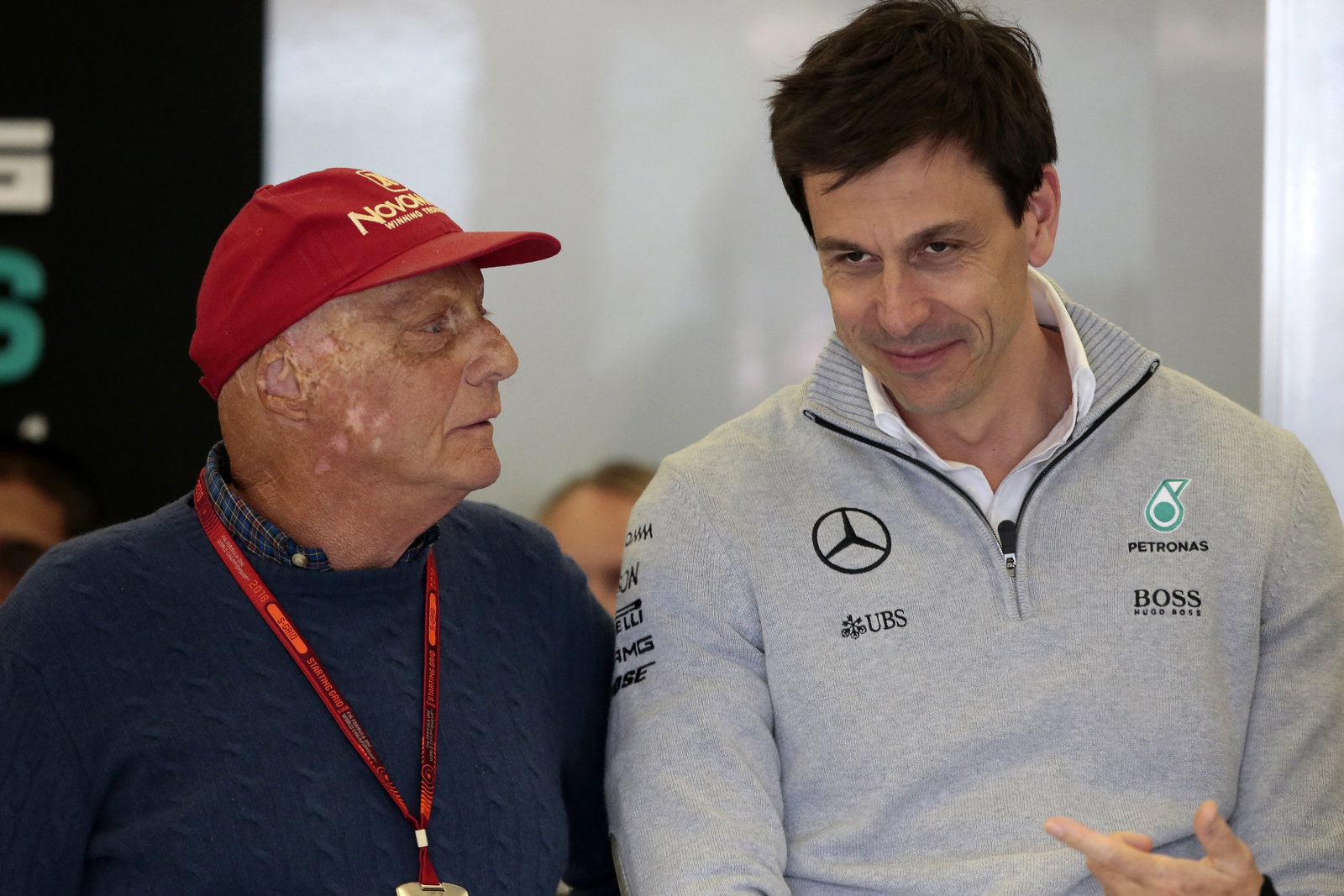 Niki Lauda, Toto Wolff, Mercedes, F1,