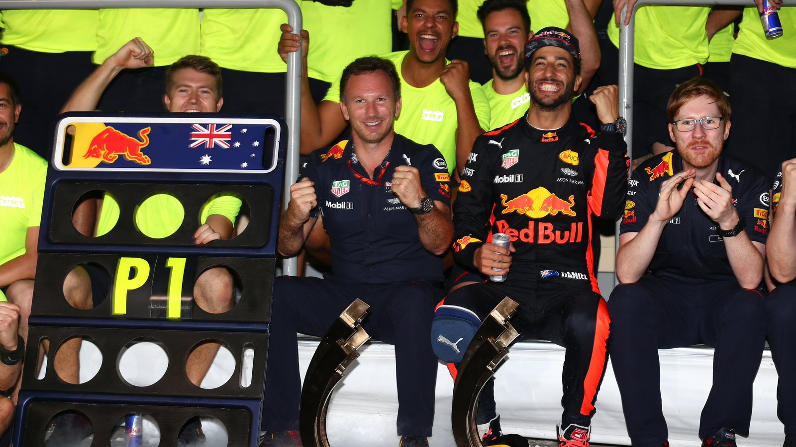 Daniel Ricciardo, Christian Horner, Red Bull,