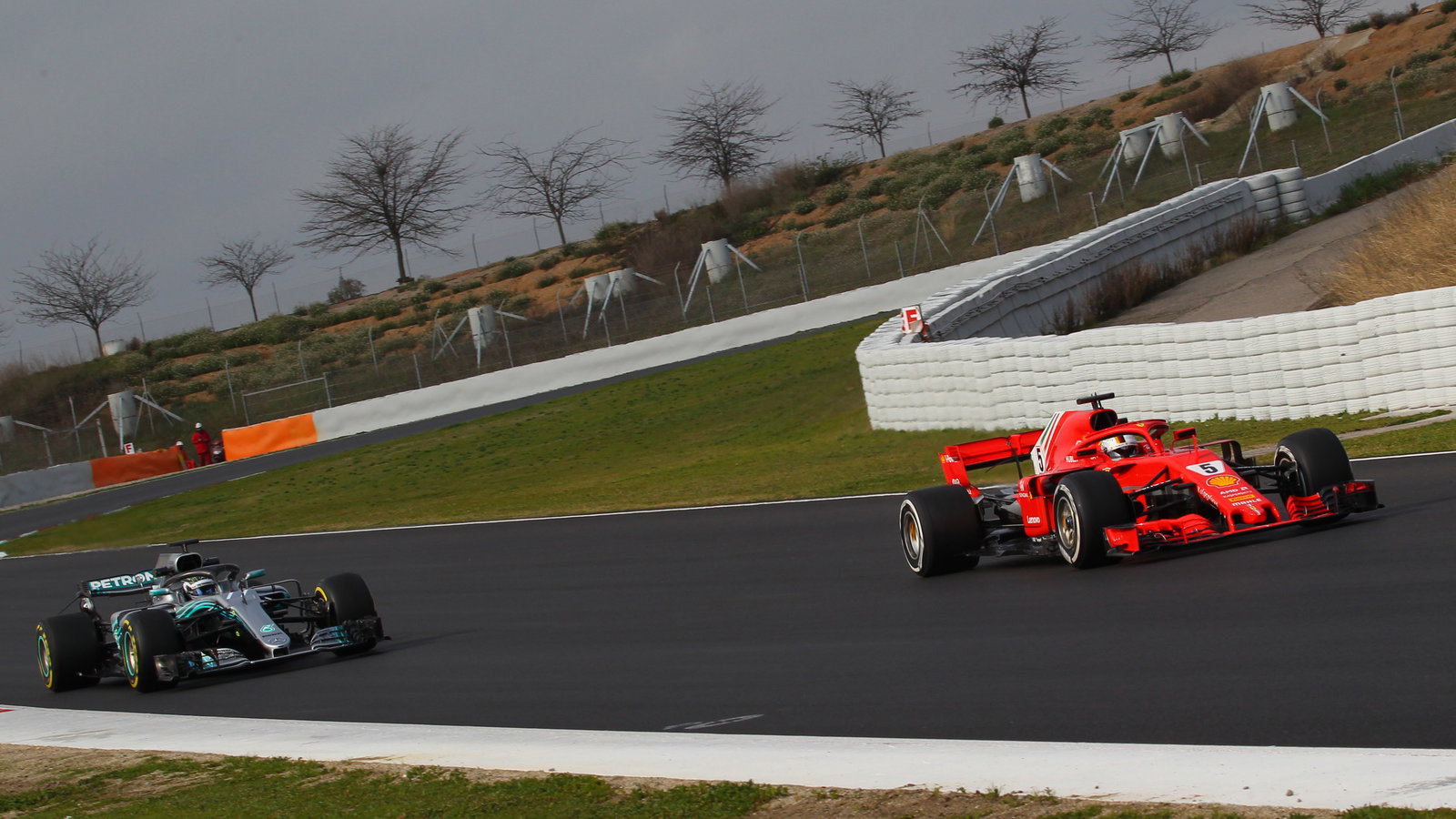 Valtteri Bottas, Mercedes, Sebastian Vettel, Ferrari,
