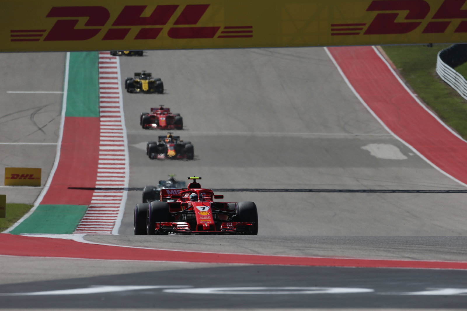 Kimi Raikkonen takes US GP victory as Hamilton fails to clinch title