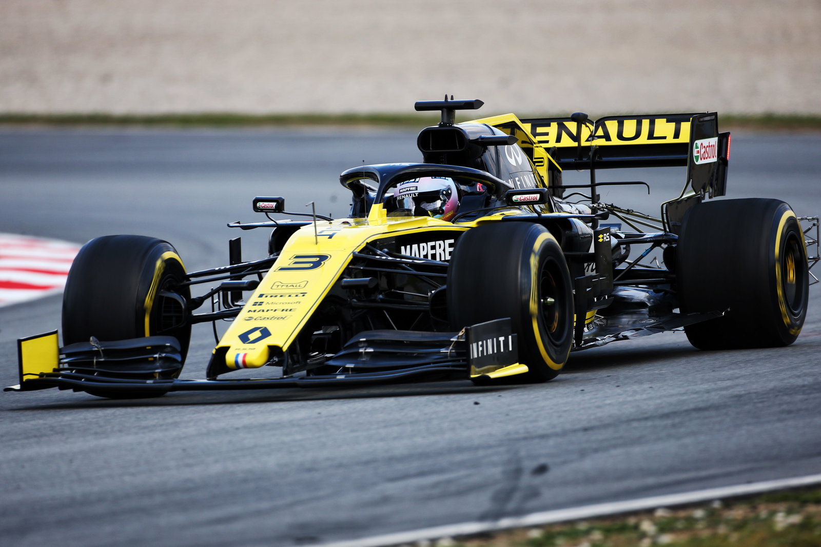 Barcelona F1 Test 1 Times - Tuesday 3pm