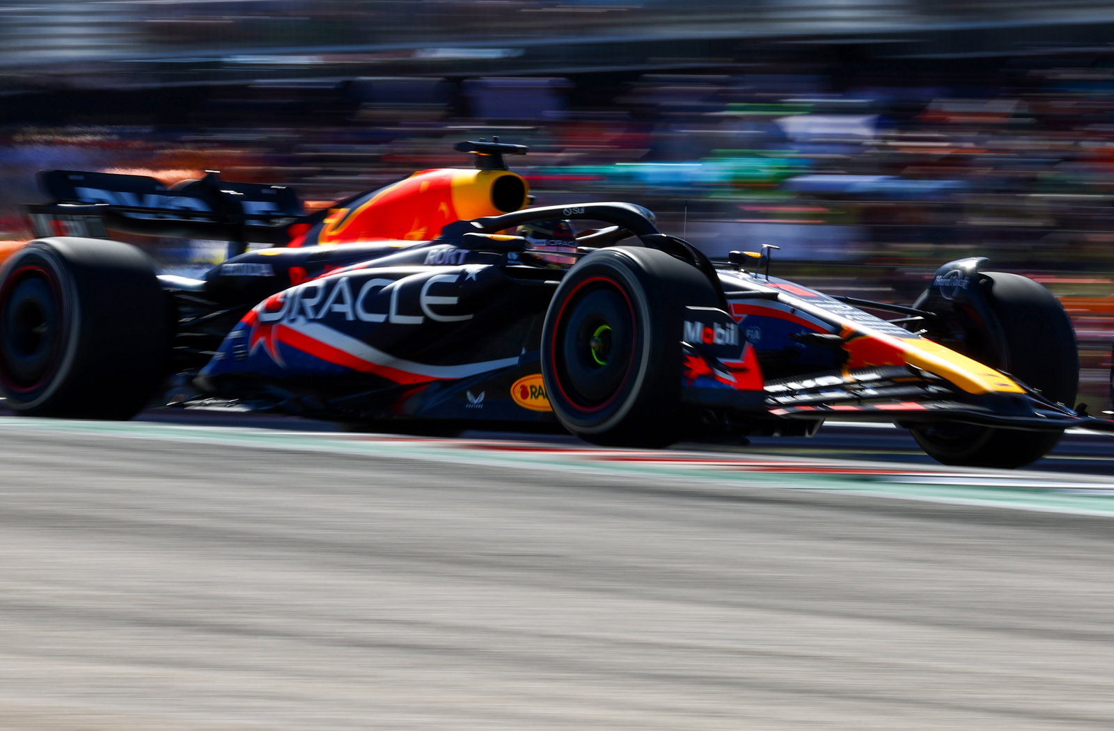 F1 United States GP: Charles Leclerc claims pole position after Max Verstappen hit with track limits penalty