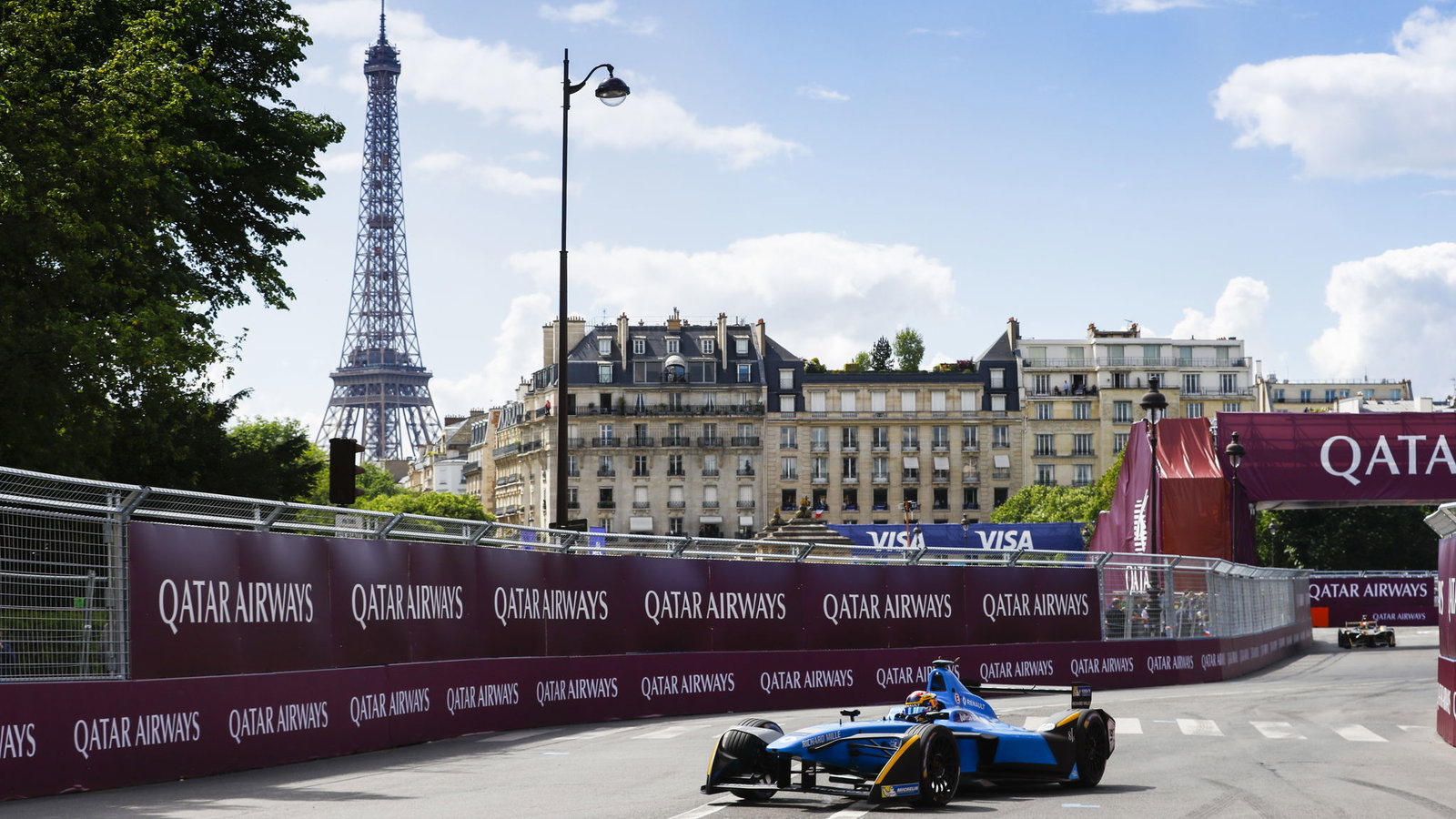 Qatar Airways named title sponsor for Paris, New York Formula E races