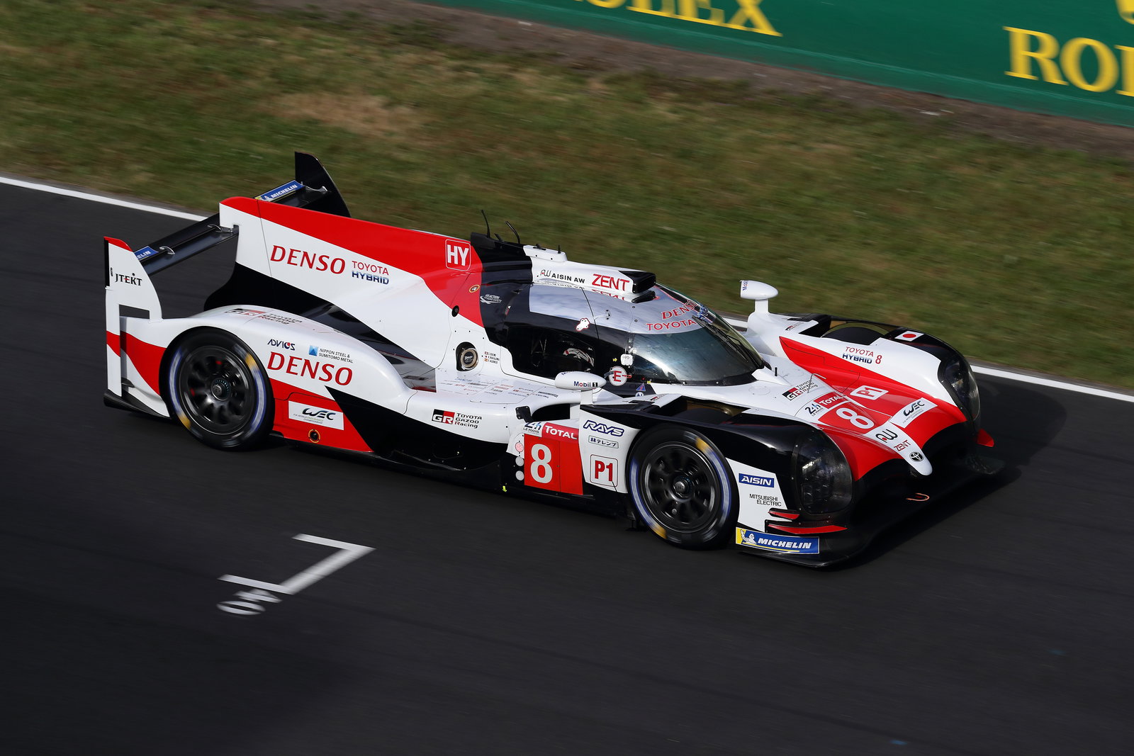 Toyota, Alonso on provisional pole for 24 Hours of Le Mans after Nakajima lap
