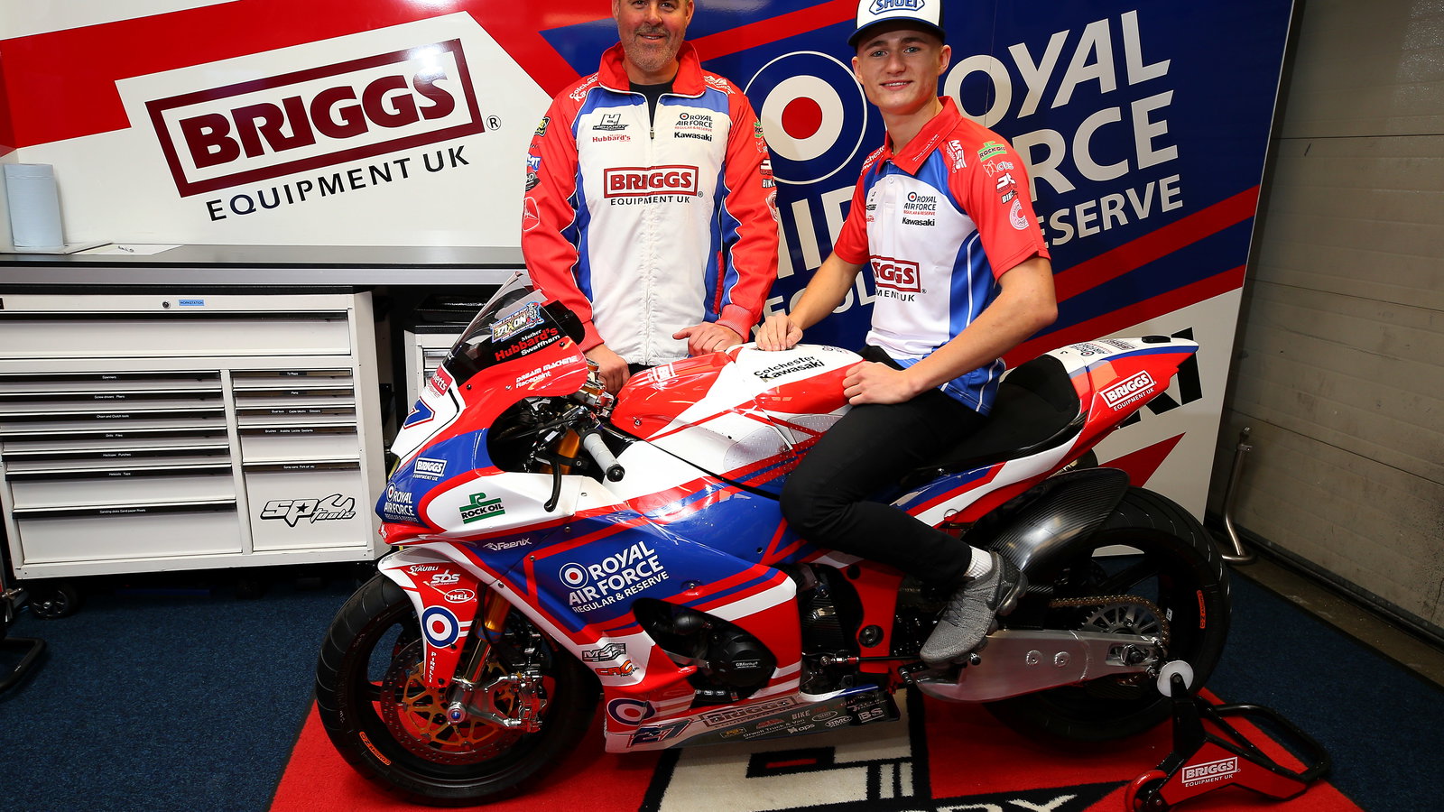 Ryan Vickers, RAF Regular & Reserves Kawasaki,