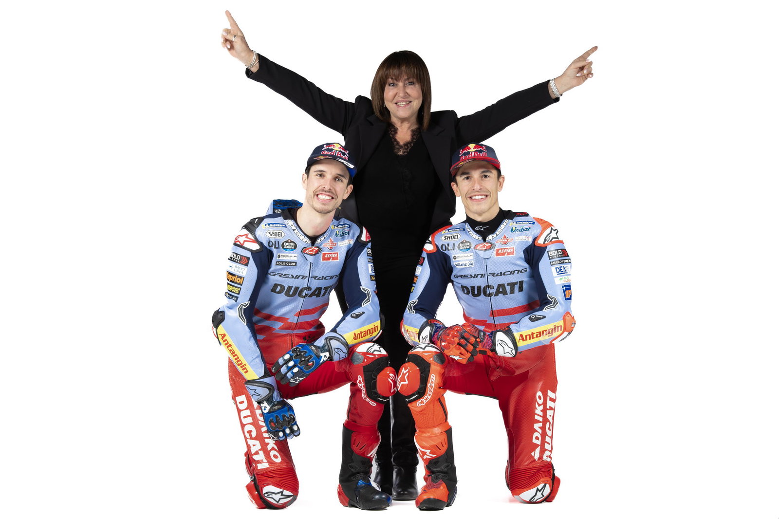 Marc Marquez, Alex Marquez, Nadia Padovani