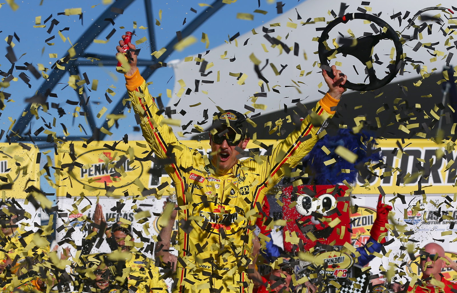 Logano rises to the fore in Stage 2 at Vegas