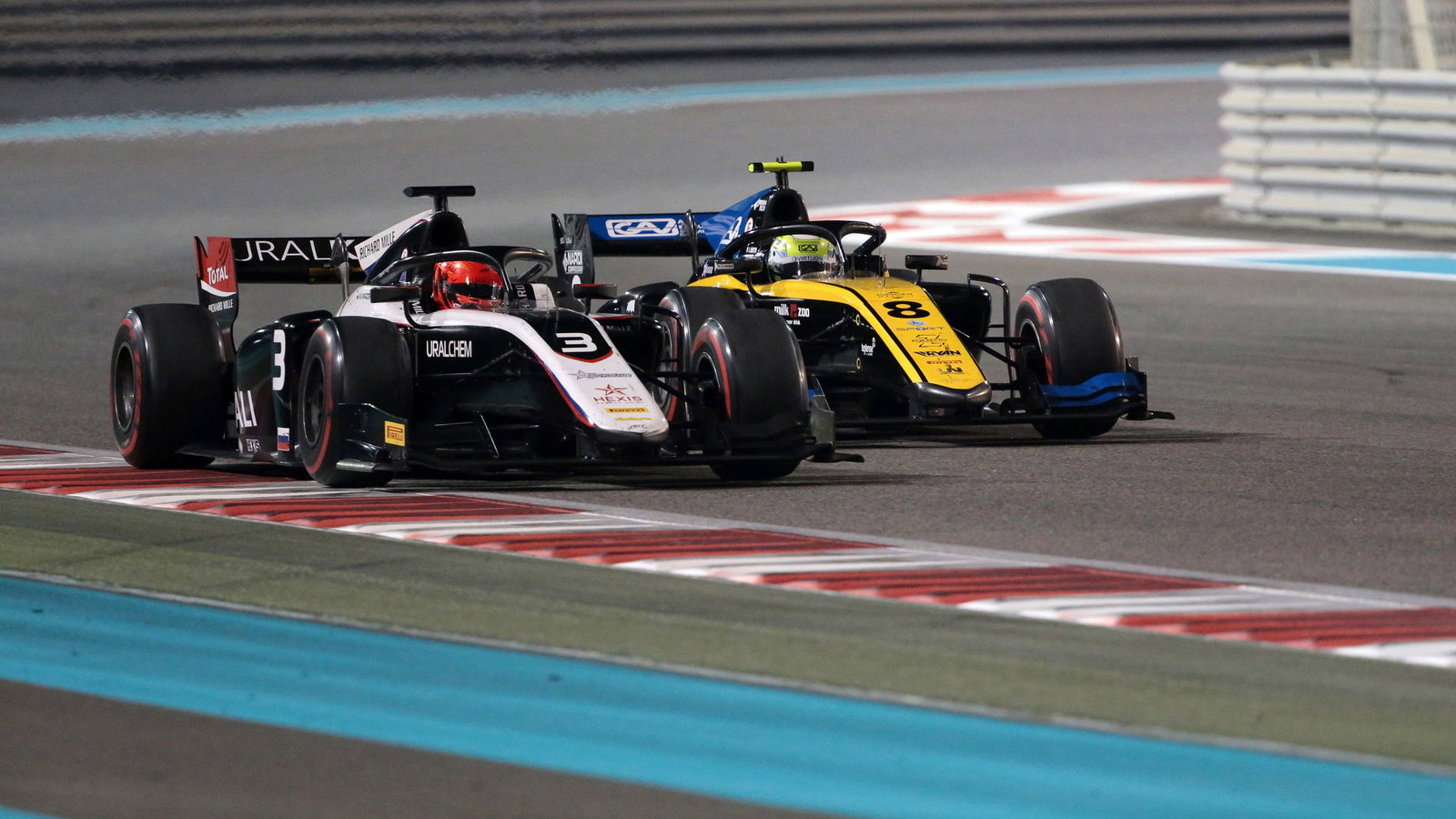 Nikita Mazepin, Luca Ghiotto, F2, 