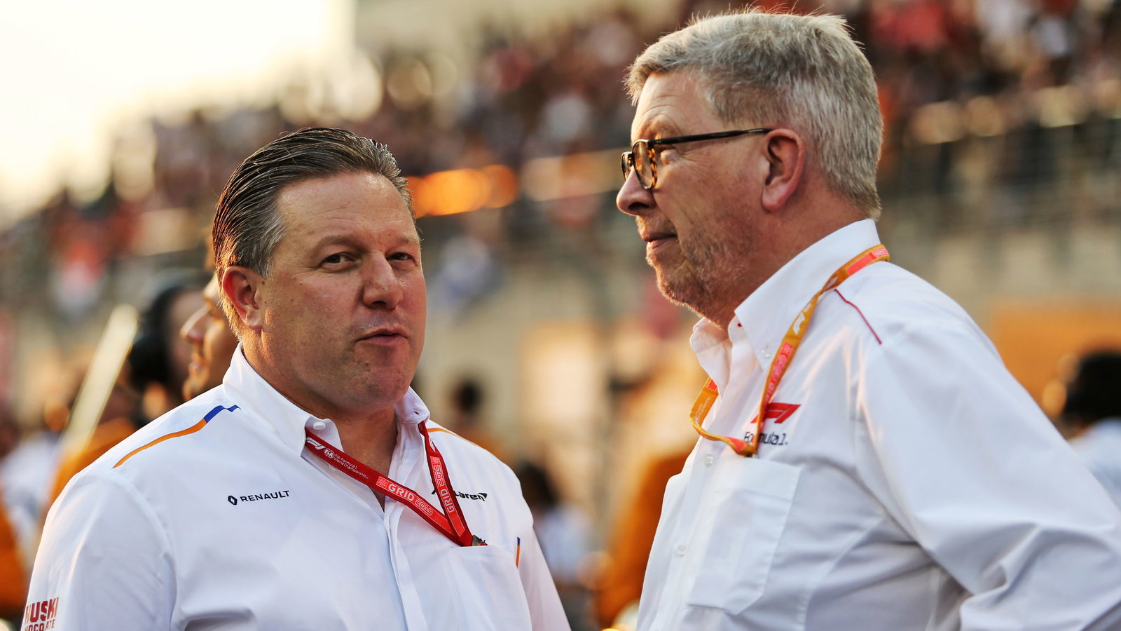 Ross Brawn, F1, Zak Brown, McLaren, 