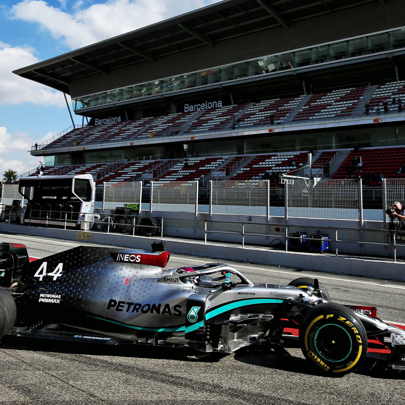 Lewis Hamilton, F1, Circuit de Catalunya-Barcelona, testing