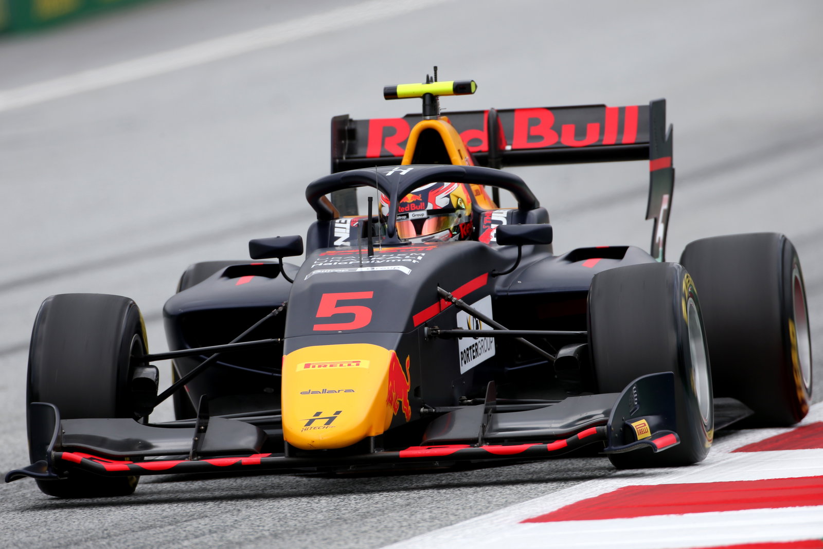 Liam Lawson braves it out for F3 win in Austria