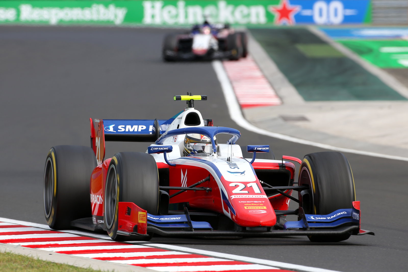 In-form Ilott grabs F2 pole at a wet Hungaroring