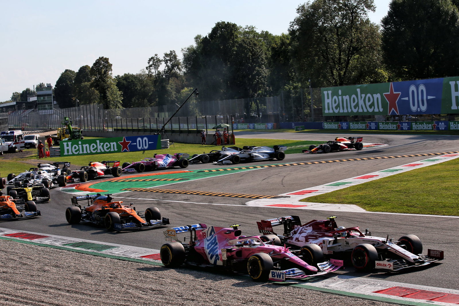 F1 drivers send letter to FIA over Tuscan GP Safety Car restart F1 drama