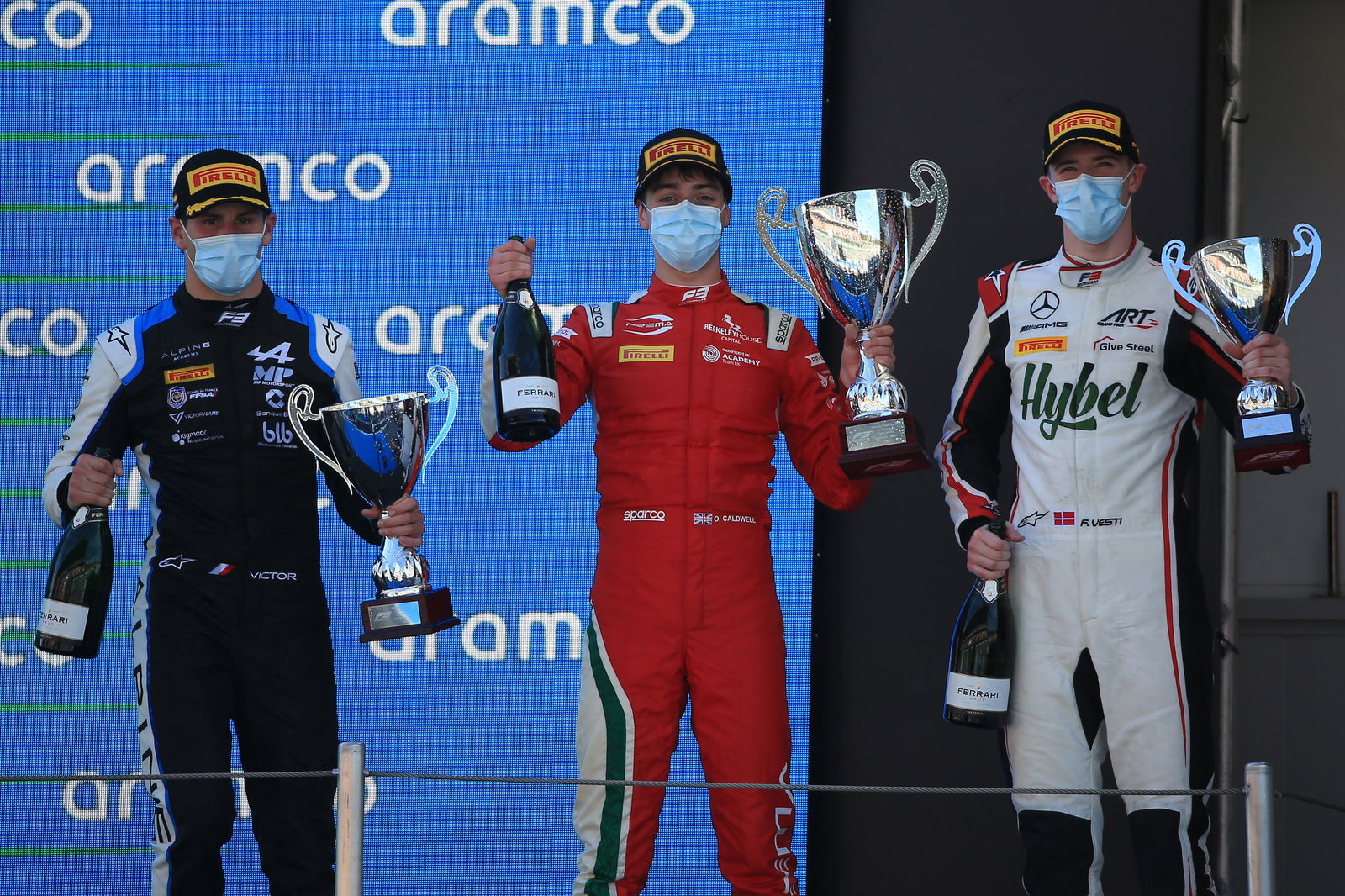 FIA Formula 3 2021 - Spain - Full Feature Race Results