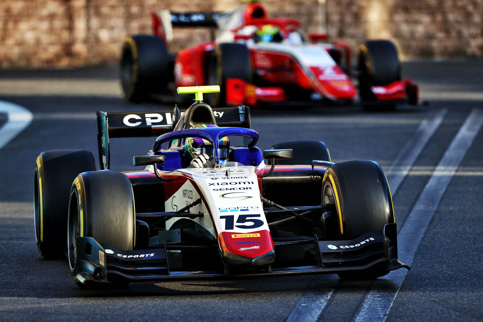 Vips beats Piastri to Baku Formula 2 feature race victory