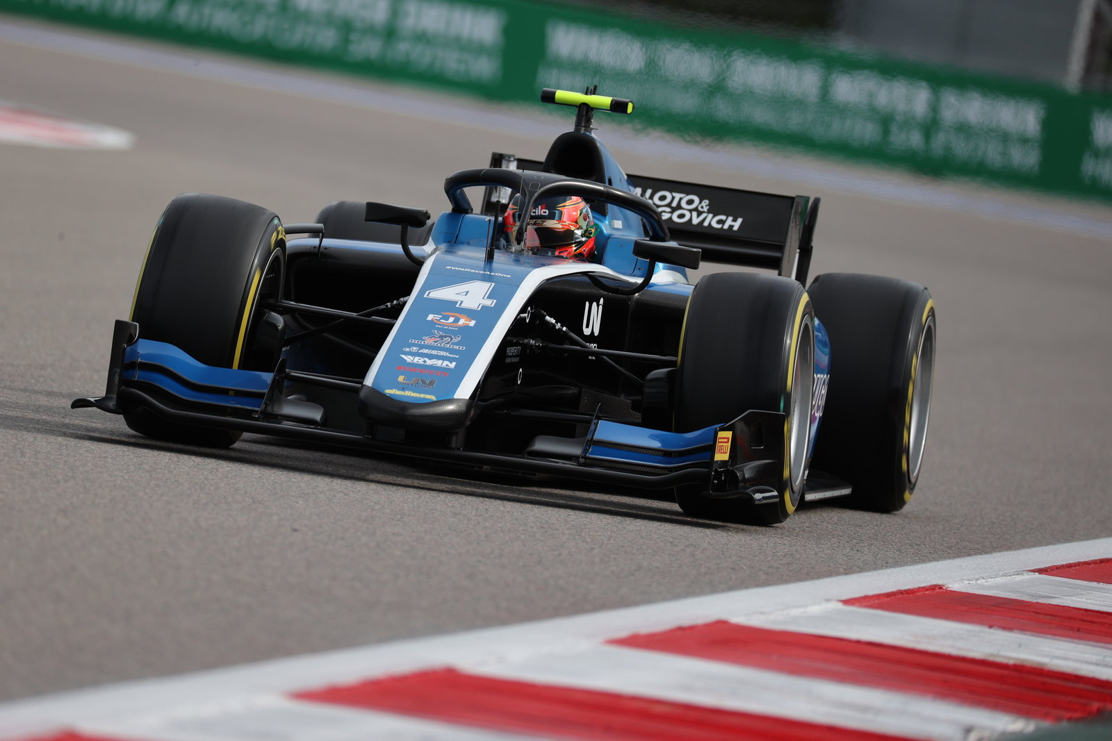 FIA Formula 2 2021 - Russia - Feature Race Results