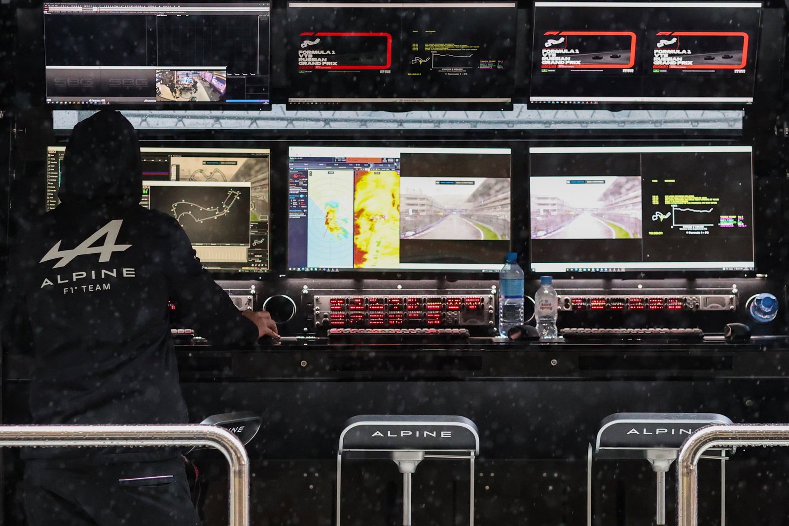 Latihan Bebas Terakhir F1 GP Rusia Dibatalkan Karena Hujan Lebat