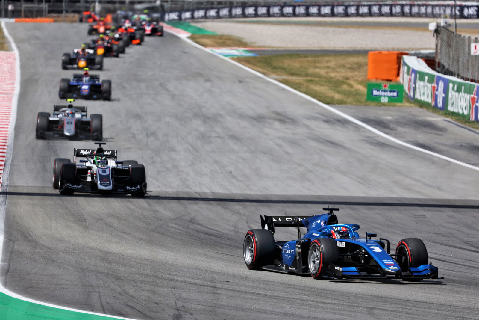 Felipe Drugovich pulls off strategic masterclass to win F2 feature race in Spain