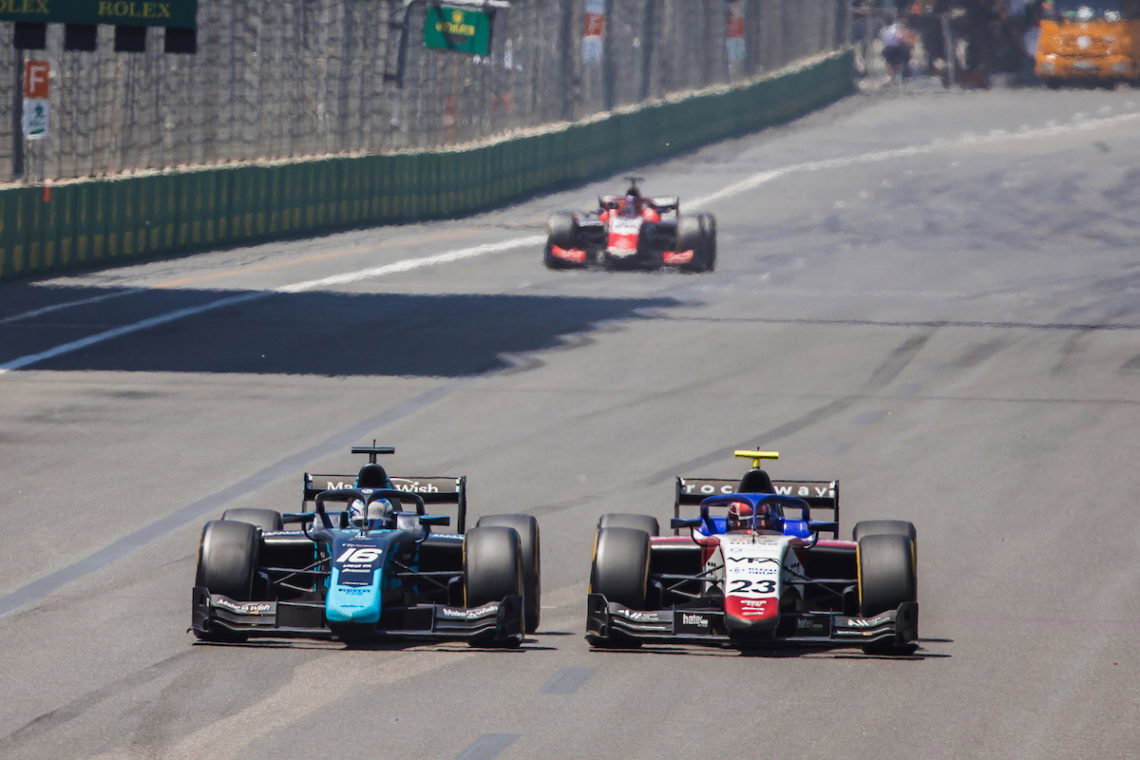 F2 Azerbaijan: Hasil Feature Race dari Baku Street Circuit
