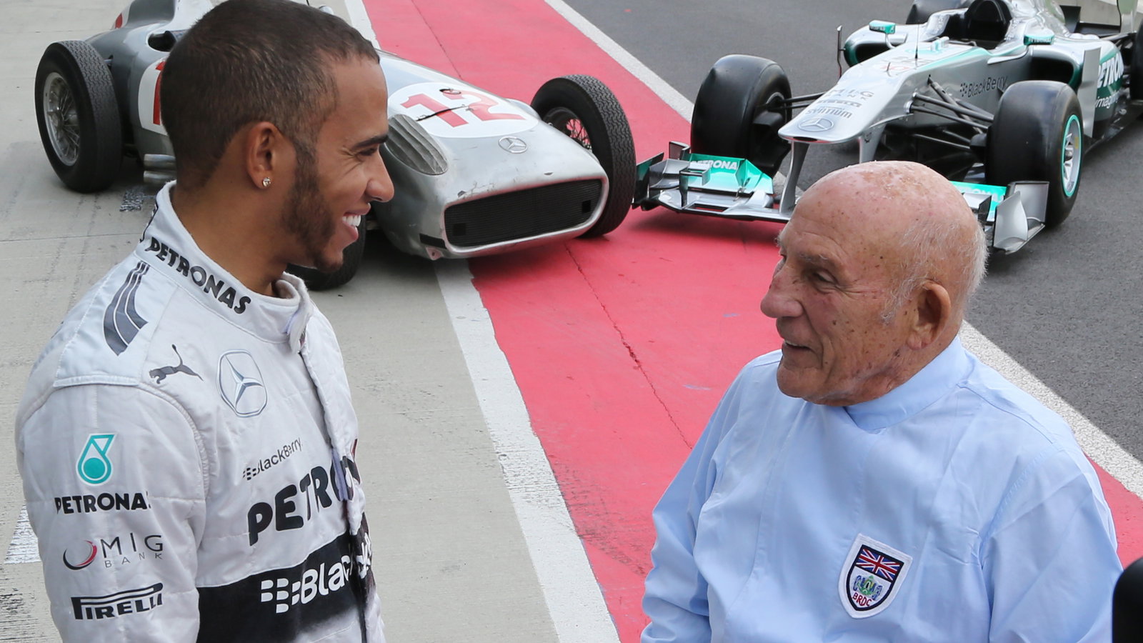 Lewis Hamilton, Stirling Moss, F1, Mercedes,