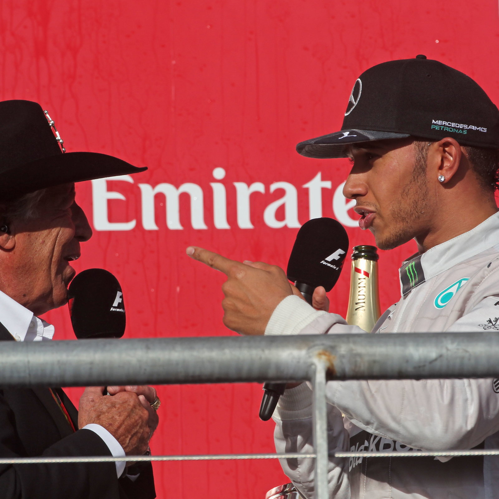 Lewis Hamilton, Mario Andretti