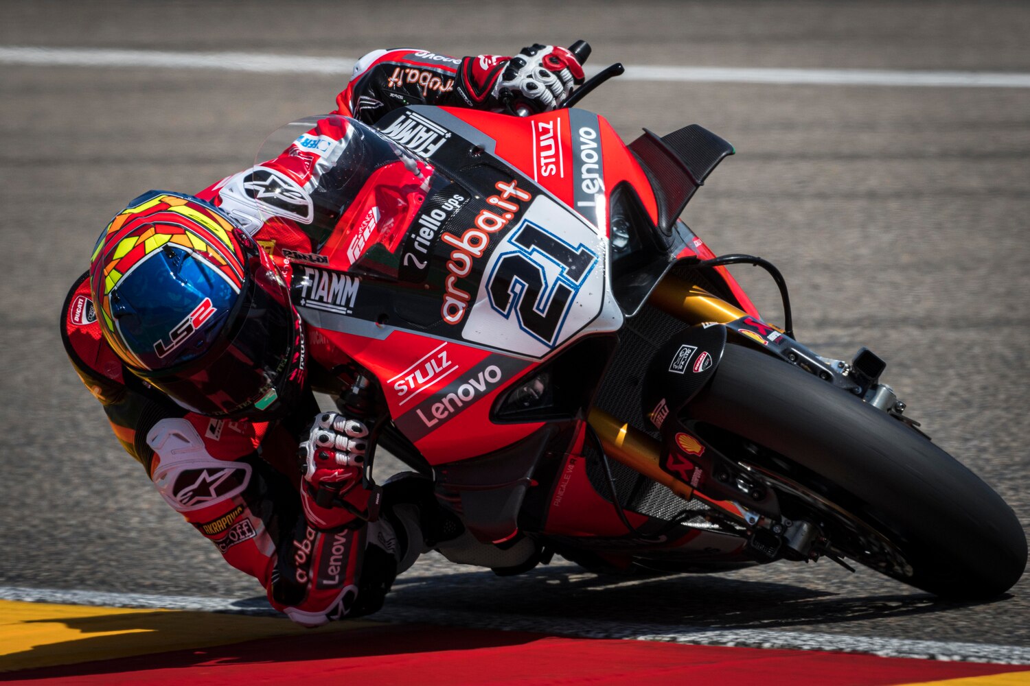 Aragon WorldSBK: Van Der Mark: Lost the front into turn eight, s*** to be honest