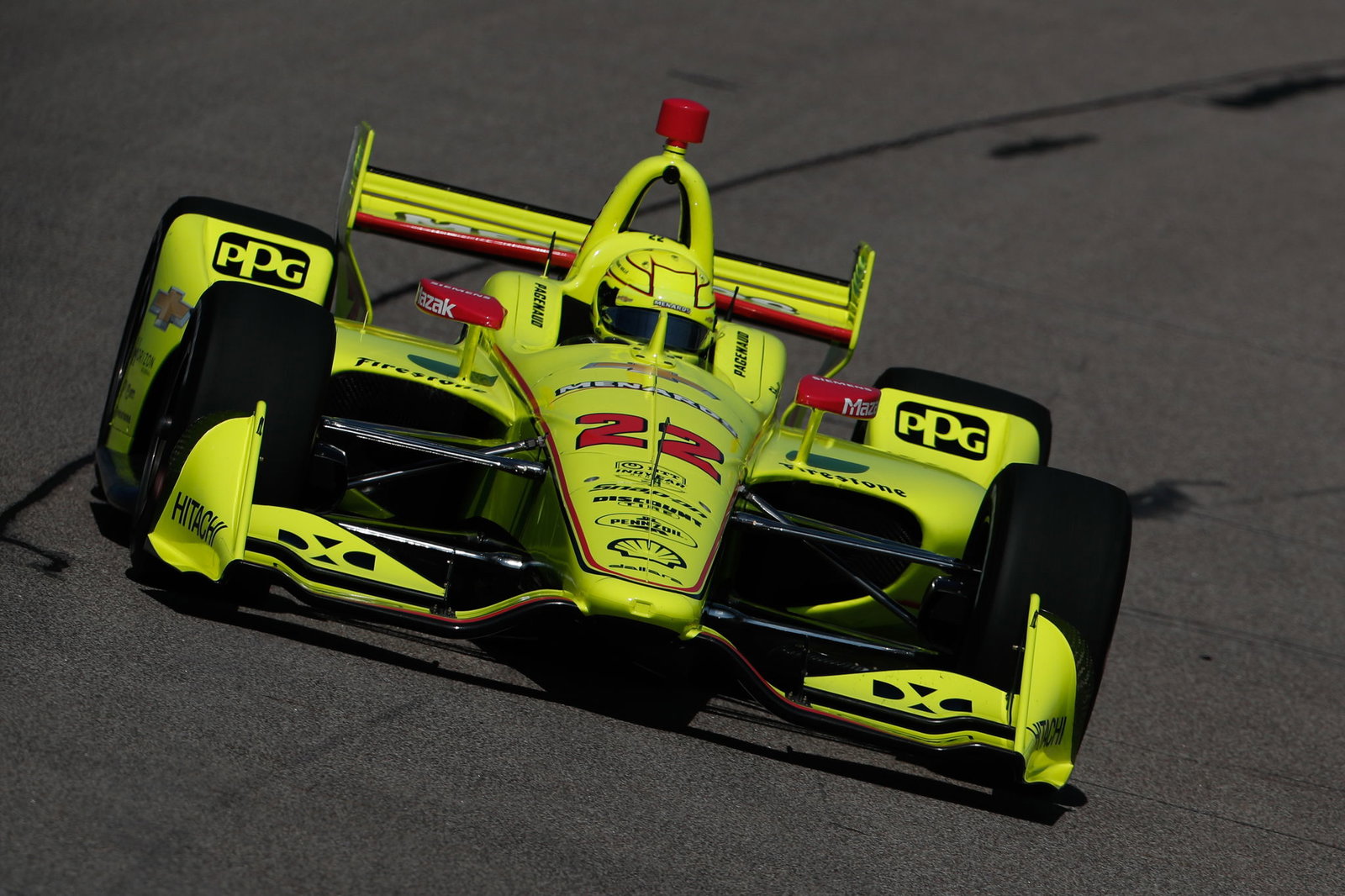 Simon Pagenaud menuntut untuk memimpin Penske 1-2-3 di kualifikasi Iowa
