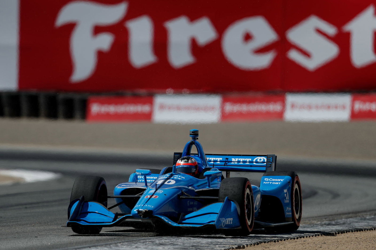 IndyCar memulai debutnya dengan Aeroscreen di jalurnya bersama Dixon, Power