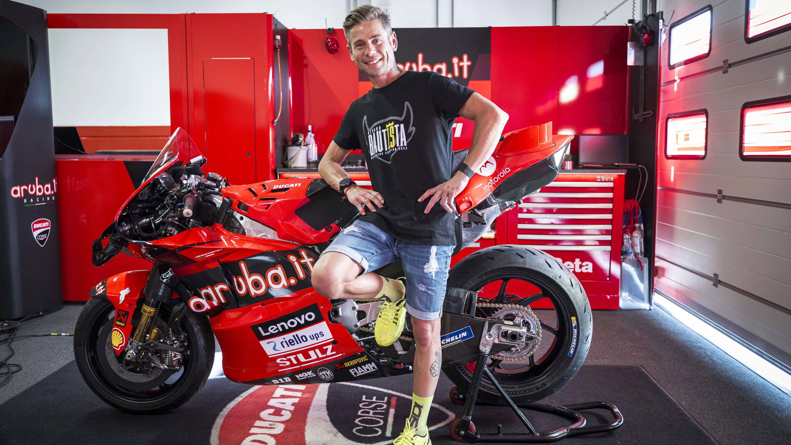 Alvaro Bautista, Ducati MotoGP Misano test 2023