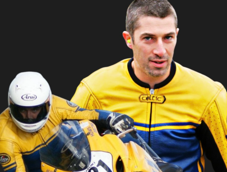 Michael Dunlop wins Armoy 'race of legends' then goes to the pub wearing full leathers and helmet