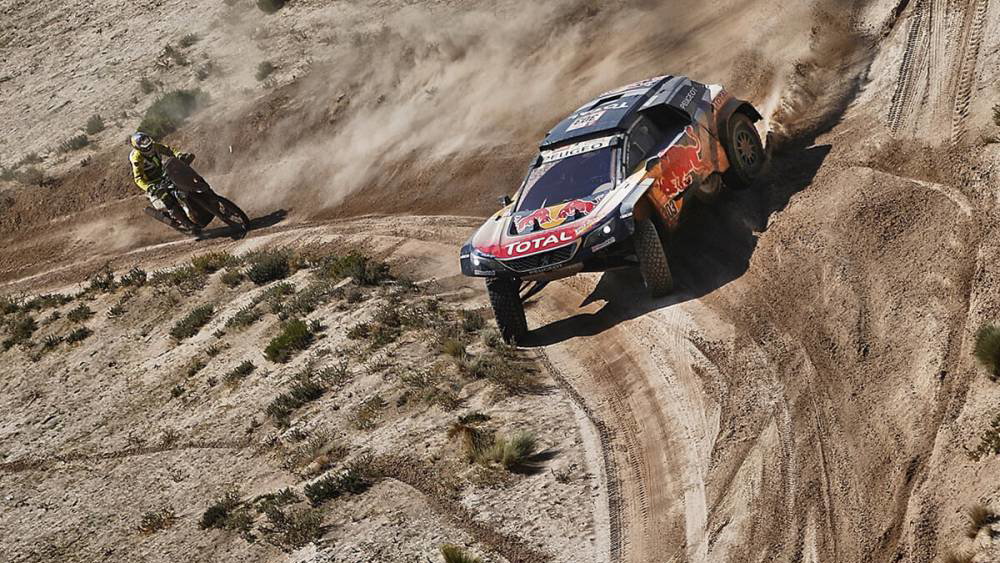Carlos Sainz, Peugeot, Dakar