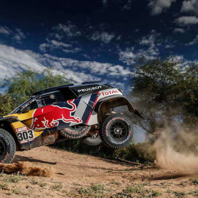 Carlos Sainz, Peugeot, Dakar,