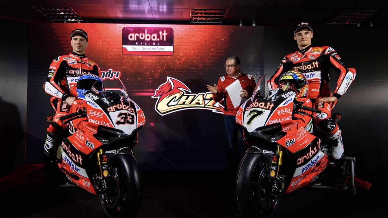 Aruba.it Racing Ducati, Chaz Davies, Marco Melandri,