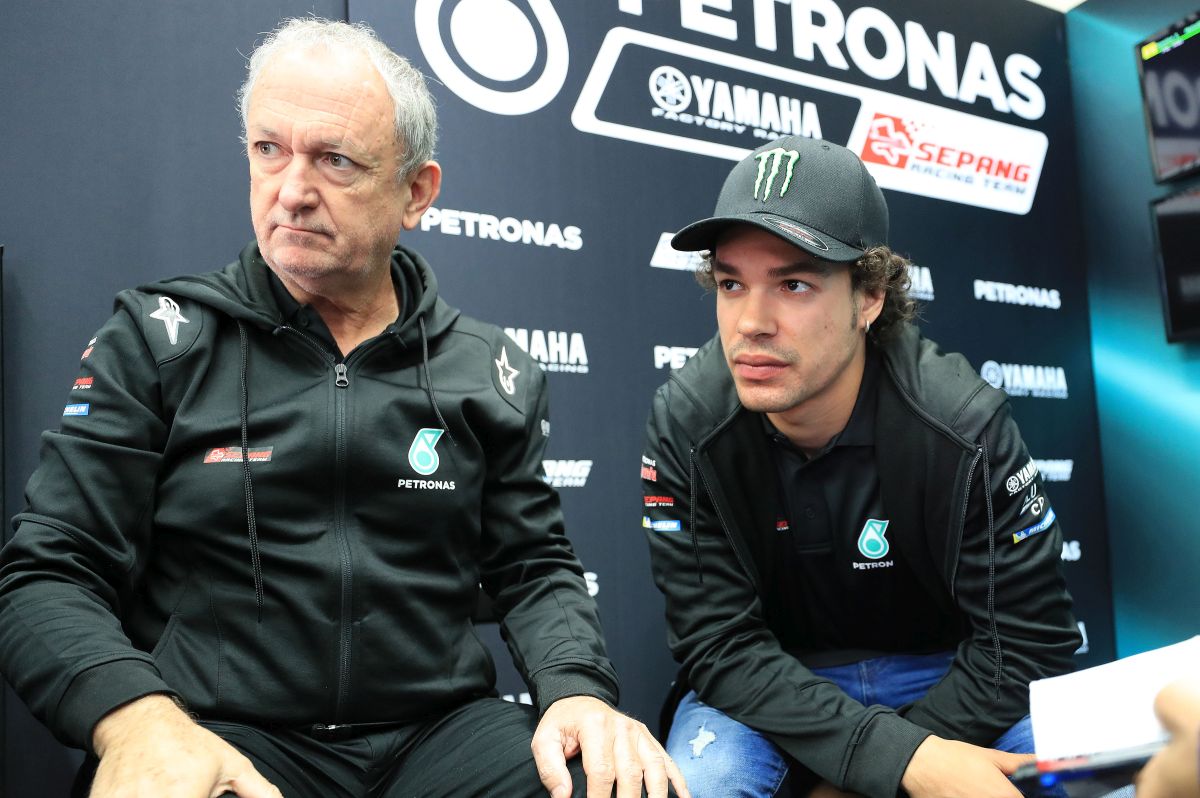 Franco Morbidelli, Roman Forcada, Petronas Yamaha,