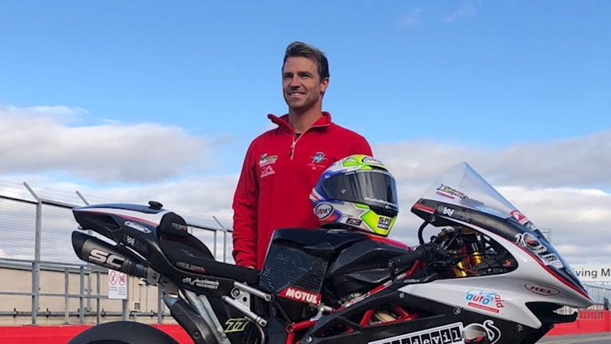 James Ellison, Bike Devil Insurance MV Agusta,