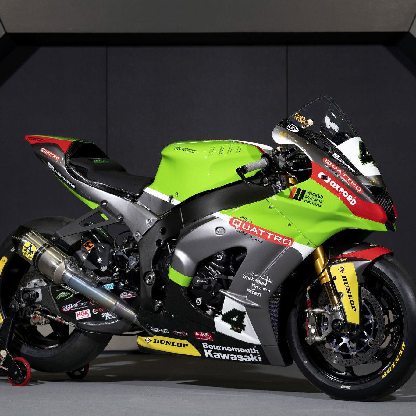 John McGuinness, Quattro Plant Bournemouth Kawasaki,