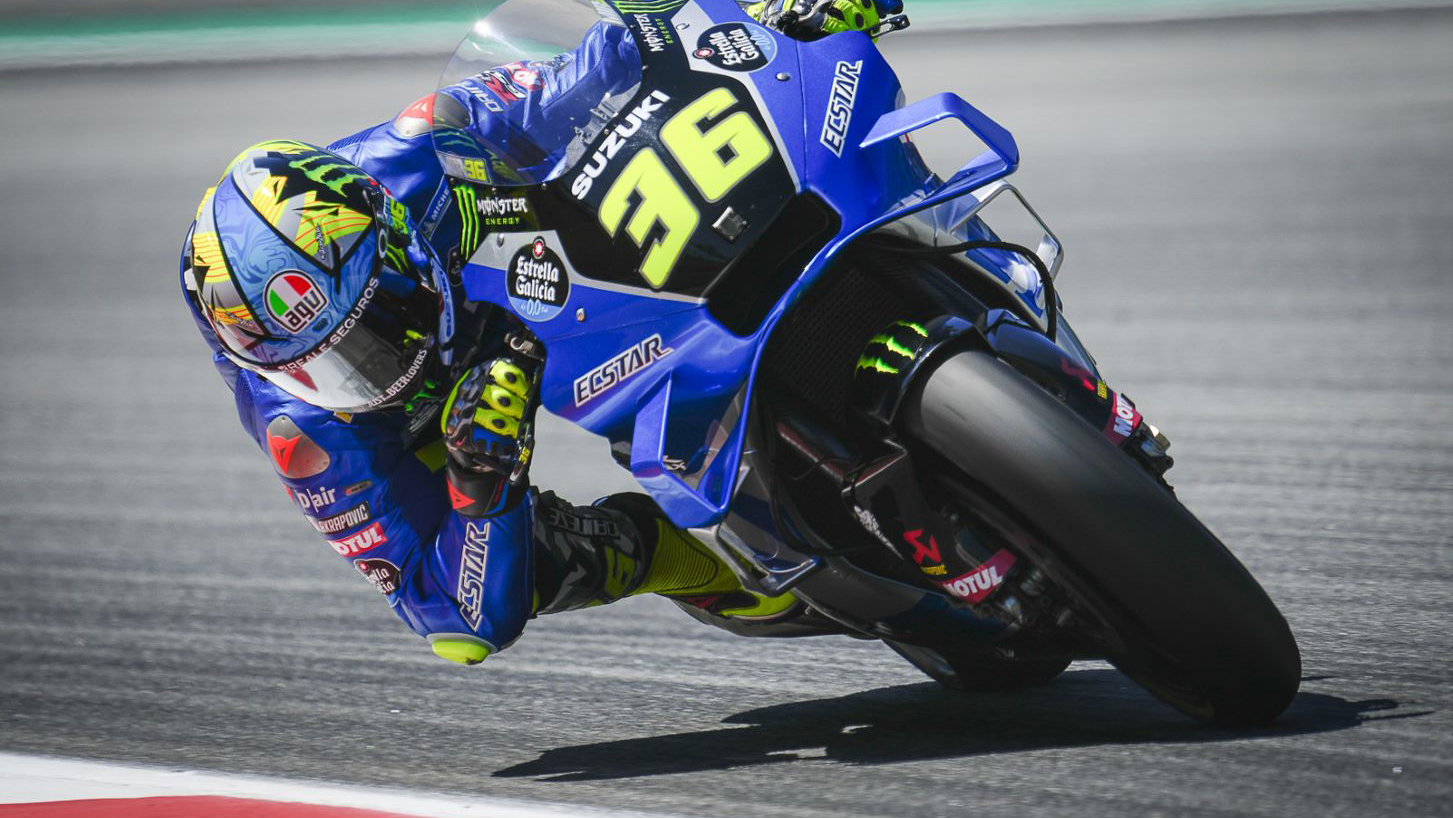 Joan Mir with new fairing, Catalunya test (pic: Dorna)